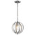 Nevaeh 1-Light Chrome Globe Pendant With Crystal Accents - 808230007376