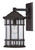 Matte Black Canister Wall Light
