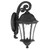 Matte Black Tapered Hanging Lantern Wall Light