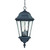 Homeroots Lighting Telfair 3-Light Matte Black Hanging Light
