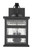 Morris 3-Light Matte Black Wall Light - 808230009639