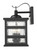 Homeroots Lighting Morris 3-Light Wall Light, Matte Black Finish