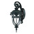 Homeroots Lighting Matte Black Hanging Goblet Wall Light, Matte Black Finish
