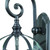 Three Light Matte Black Eastern Lantern Wall Light