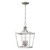 Homeroots Lighting Vintage Silver Metal Tapered Hanging Light