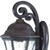 Antique Black Tapered Hanging Lantern Wall Light