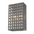 Homeroots Lighting Letzel 2-Light ADA Wall Sconce, Oil-Rubbed Bronze Finish