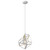 Homeroots Lighting Hedron 1-Light Pendant with White Finish