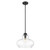 Homeroots Lighting Torrel 1-Light Matte Black Pendant