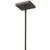 Homeroots Lighting Brooklyn 4-Light Oil-Rubbed Bronze Pendant with Metal Framework Shade