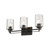 Homeroots Lighting Livvy 3-Light Vanity, Oil-Rubbed Bronze Finish