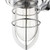Silver Teardrop Shape Wall Sconce