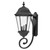 Homeroots Lighting Telfair 3-Light Wall Light, Matte Black Finish