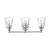 Homeroots Lighting Mae 3-Light Vanity, Chrome Finish