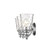 Homeroots Lighting Mae 3-Light Vanity, Chrome Finish