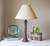 Beige Linen Cone Lamp Shade Decor