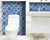 8" X 8" Blue Multi Mosaic Peel and Stick Tiles - 808230085305