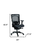 Black Adjustable Swivel Mesh Rolling Office Chair