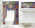 8" x 8" Mediterra Celestial Mosaic Peel and Stick Removable Tiles