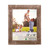 Homeroots Home Decor Rustic Farmhouse Brown Wood Frame, Brown, 12 x 18 Inch
