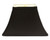 Black Shantung Silk Bell Lamp Shade