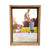 6" x 6" Gray Solid Wood Tabletop Picture Frame