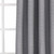 Set of Two 84" Silver Metallic Textured Window Panels Polyester