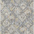 10' X 14' Gray And Brown Geometric Washable Indoor Outdoor Area Rug