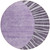 8' Purple Eggplant And Lavender Round Abstract Washable Indoor Outdoor Area Rug
