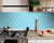 7" X 7" Aqua Gerber Removable Peel and Stick Tiles
