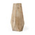 19" Natural Stain Geometric Wooden Vase - 808230001268