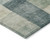 10' X 14' Blue Geometric Washable Indoor Outdoor Area Rug