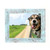 24" x 30" Blue Solid Wood Hanging Picture Frame