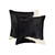 Homeroots Home Decor 18 X 18 X 5 Inches Black and White Pillow 2 Pack