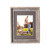 16" x 20" Gray Distressed Solid Wood Hanging Picture Frame