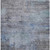 10' X 14' Gray And Blue Abstract Washable Indoor Outdoor Area Rug