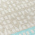 10' X 14' Teal Blue Aqua And Ivory Geometric Washable Indoor Outdoor Area Rug