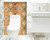8" X 8" Golden Multi Mosaic Peel and Stick Tiles - 808230086258