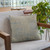 Plutus Blue Lux Abstract Luxury Throw Pillow