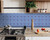 6" X 6" Blue Bali Removable Peel and Stick Tiles