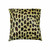 Homeroots Home Decor 18 X 18 X 5 Inches Striking Leopard Torino Kobe Cowhide Pillow