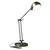 18" Antiqued Bronze Adjustable Swing Arm Desk Lamp USB With Antiqued Bronze Shade