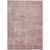 5' X 8' Blush And Pink Abstract Washable Indoor Outdoor Area Rug