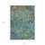5' X 8' Blue Abstract Washable Indoor Outdoor Area Rug