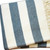 Cream and Slate Slanted Stripe Fringed Throw Blanket - 606114636250