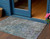 3' X 5' Fern Green Abstract Washable Indoor Outdoor Area Rug
