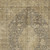 9' X 12' Brown And Beige Medallion Washable Indoor Outdoor Area Rug