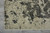 8' Ivory And Gray Abstract Non Skid Runner Rug