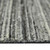 5' X 8' Gray And Black Wool Striped Hand Woven Area Rug