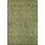 10' X 14' Artichoke Green And Copper Oriental Washable Area Rug With UV Protection
